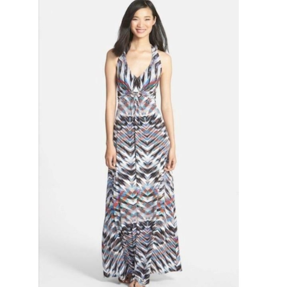 Jessica Simpson Halter Maxi Dress Size S (Small)